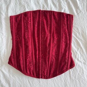 Lace corset top
